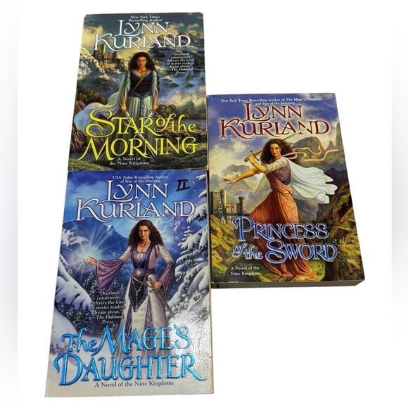 The Nine Kingdoms books 1-3, Lynn Kurland - Picture 1 of 8